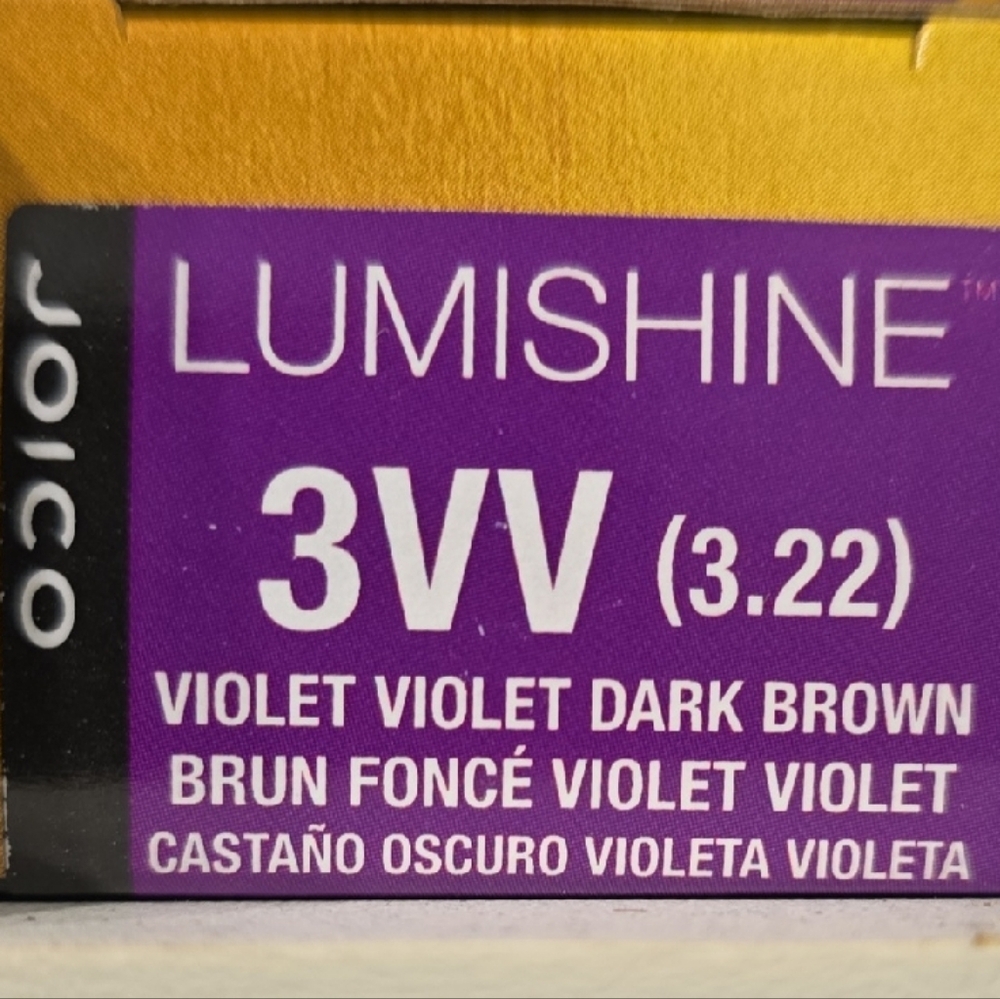 Joico LumiShine 3VV Violet Dark Violet Hair Color
